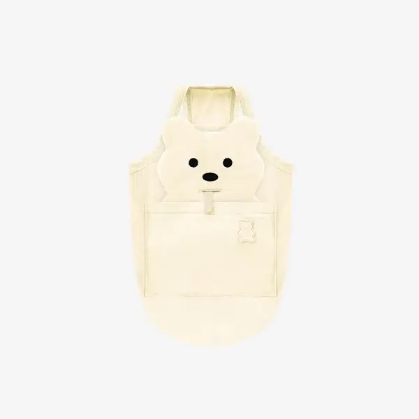 Puppy Gallery🇰🇷 貝爾熊涼感背心 淡黃