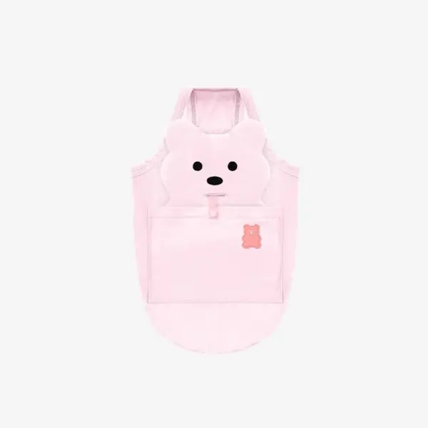 Puppy Gallery🇰🇷 貝爾熊涼感背心 淡粉